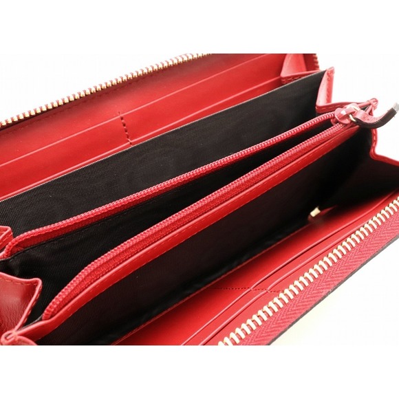 Gucci GG Supreme Long Wallet LOVE Rainbow Leather Khaki - Picture 4 of 9